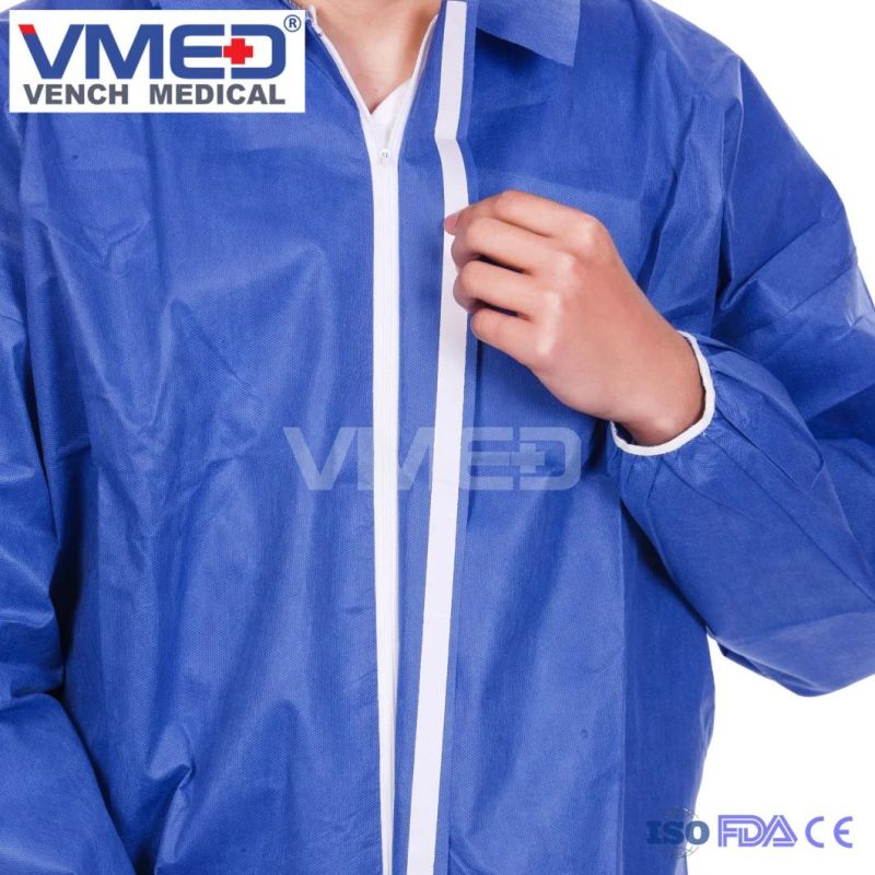 Disposable SMS Protective Suits/Nonwoven Coverall