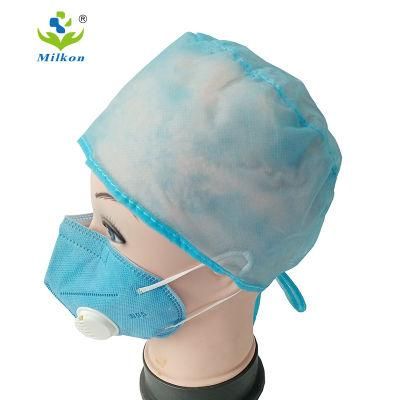 Disposable Surgical Scrub Caps Medical Head Caps Theatre Caps in Operating Room