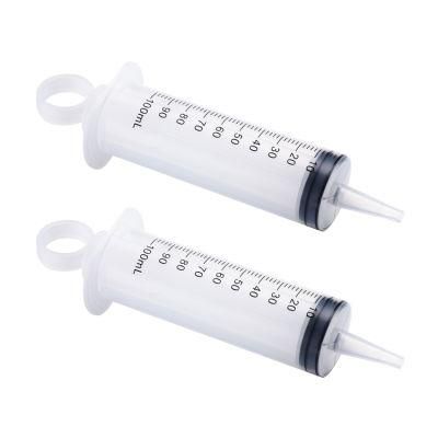 Disposable Large Irrigation Syringe with/Without Caps