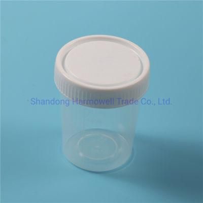 Disposable Plastic Urine Specimen Container for Hospital Supply