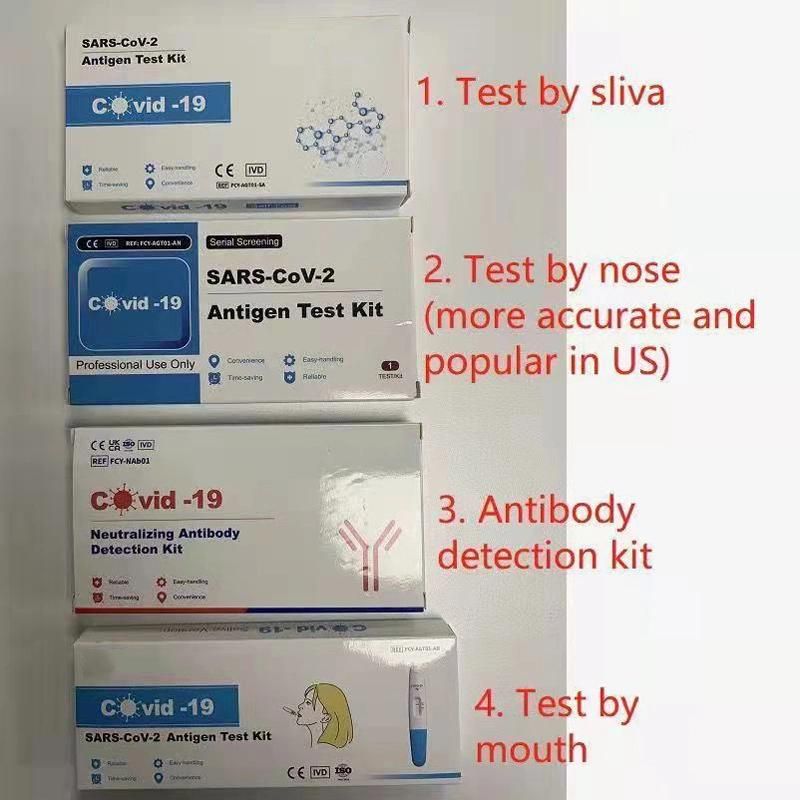 Custom Available C19 Antigen Rapid Swab Test Kit Antigen Rapid Home Diagnostic Test