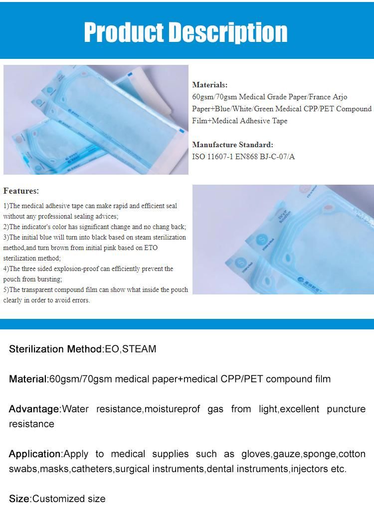 Disposable Medical Sterilization Pouch