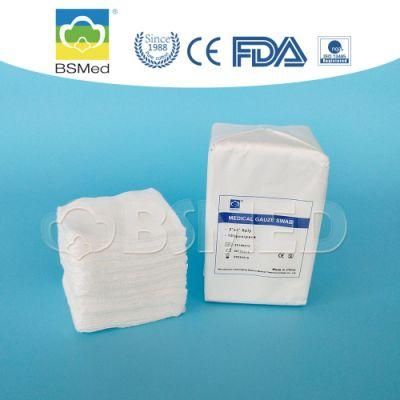 High Quality Disposable Medical Sterile or Non Sterile Gauze Swabs