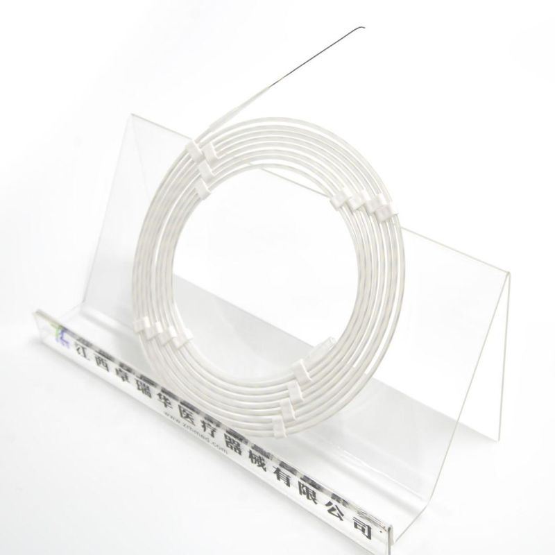 Endoscopy Accessory Od 0.8mm 0.88mm Zebra Guide Wire Hydrophilic Guide Wire for Ercp