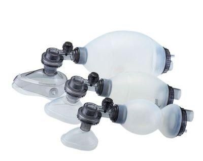 Resuscitator Ambu Bag Resuscitator Set Manual Resuscitator Silicone PVC CE ISO