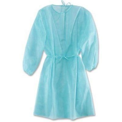 Waterproof Hospital Isolation Gowns Daily Use Disposable Protective Gown with Long Sleeves