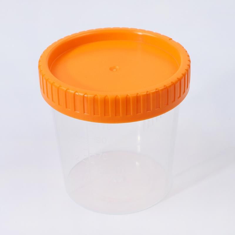 Disposable 110ml Medical Stool Cup Hospital Collection Urine Test Container