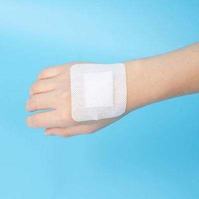 Self Adhesive Wound Dressing with Non Woven Material for Medical Wound Using