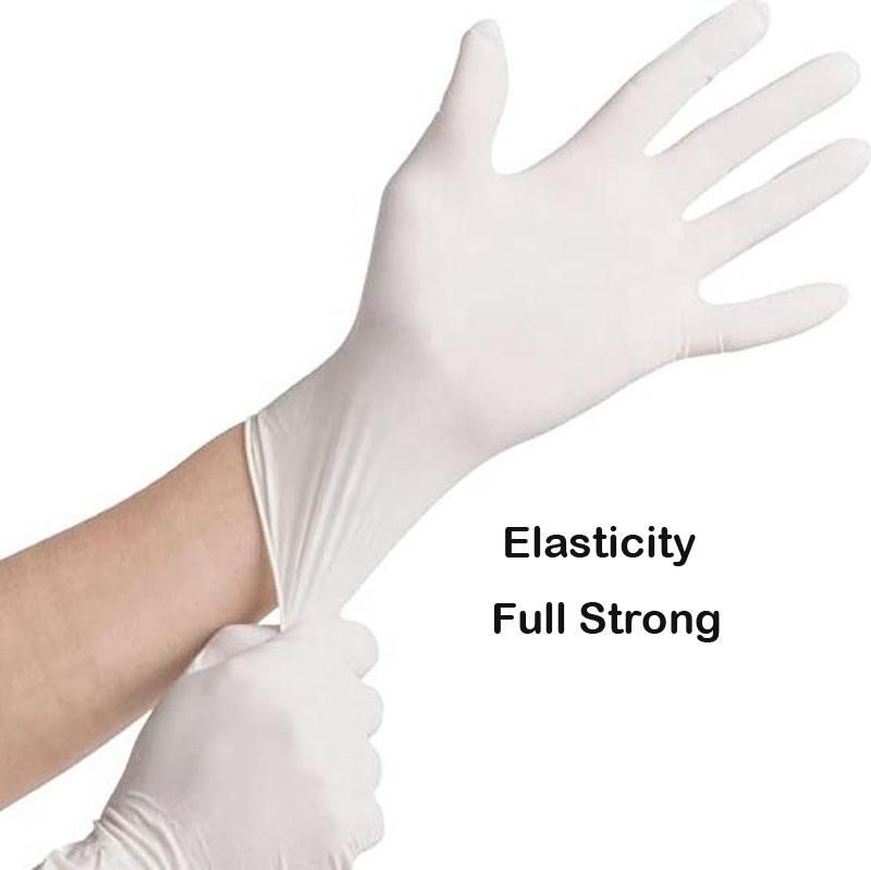 Comfortable and Breathable Good Quality Latex Gloves Disposable