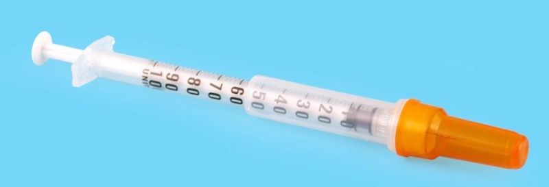 Disposable Insulin Syringe 50/101units for Insulin Injection