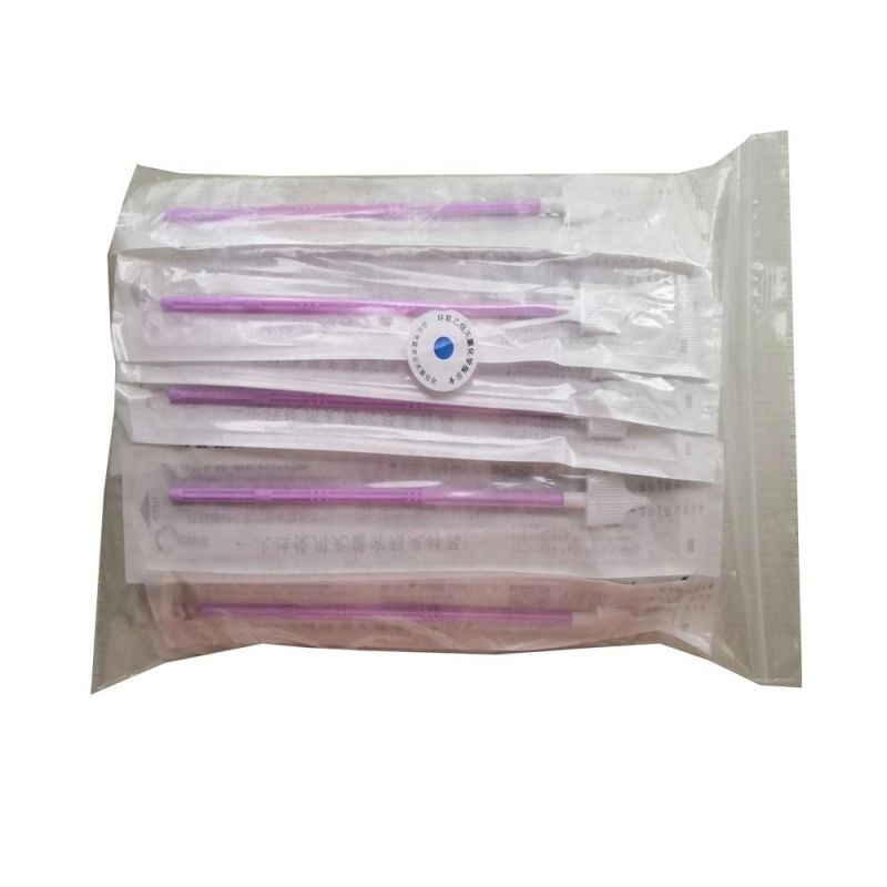 Medical Gynecological Diagnostic Test Swab Cervical Brush with Individual Packing for Women Examination