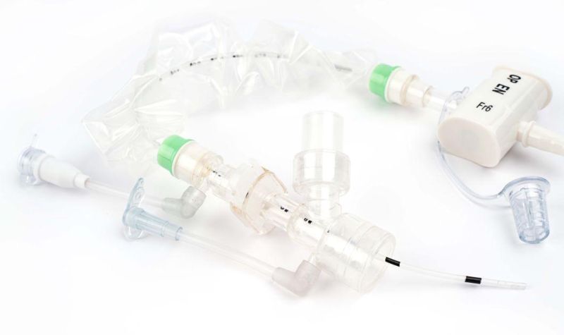 Automatic Flushing Closed Sputum Suction Tube