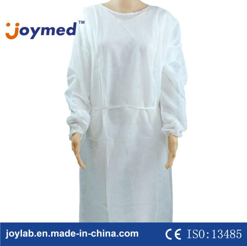 Protect Healthcare Workers and Patients Disposable Isolation Gown with PP+PE