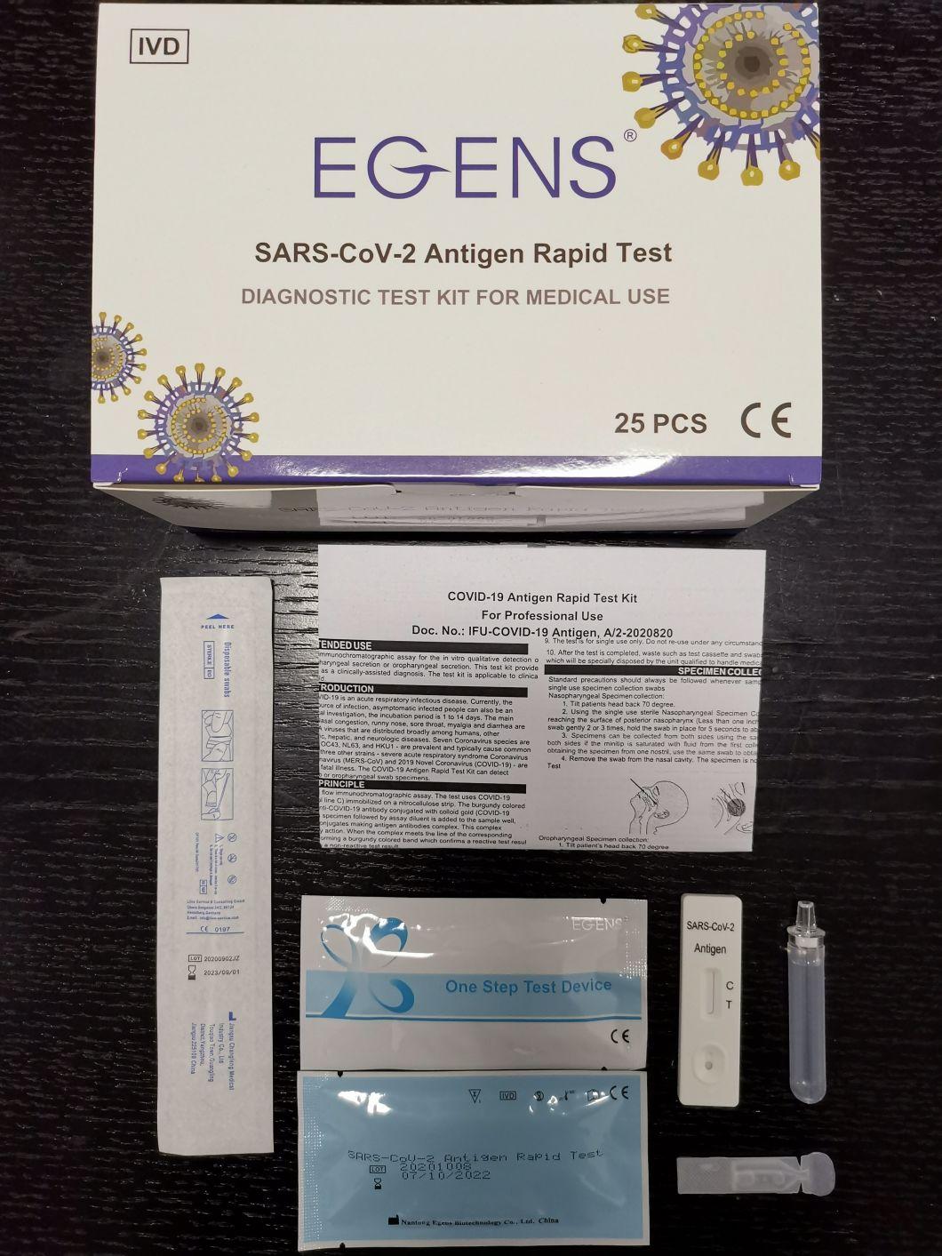 CE Certificated Antigen Rapid Teset Self Test for Home Use