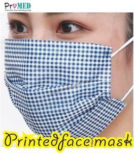 Spunlace Soft Disposable Face Mask with Printing