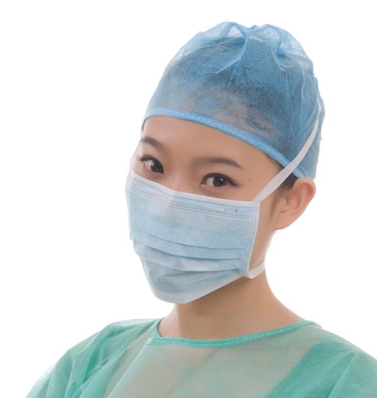 En14683/FDA 510K Level-3 Disposable Medical Use Face Mask 3-Layer Breathable Surgical Face Mask