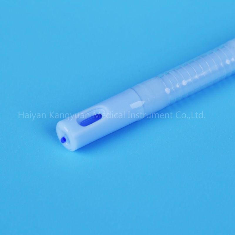 2 Way Integrated Flat Balloon Silicone Urinary Catheter Open Tipped Suprapubic Use