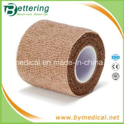 Tan Colour Non Woven Flex Cohesive Elastic Bandage