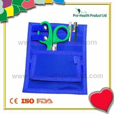 Nurse Pouch With Penlight Ball Pen Scissors