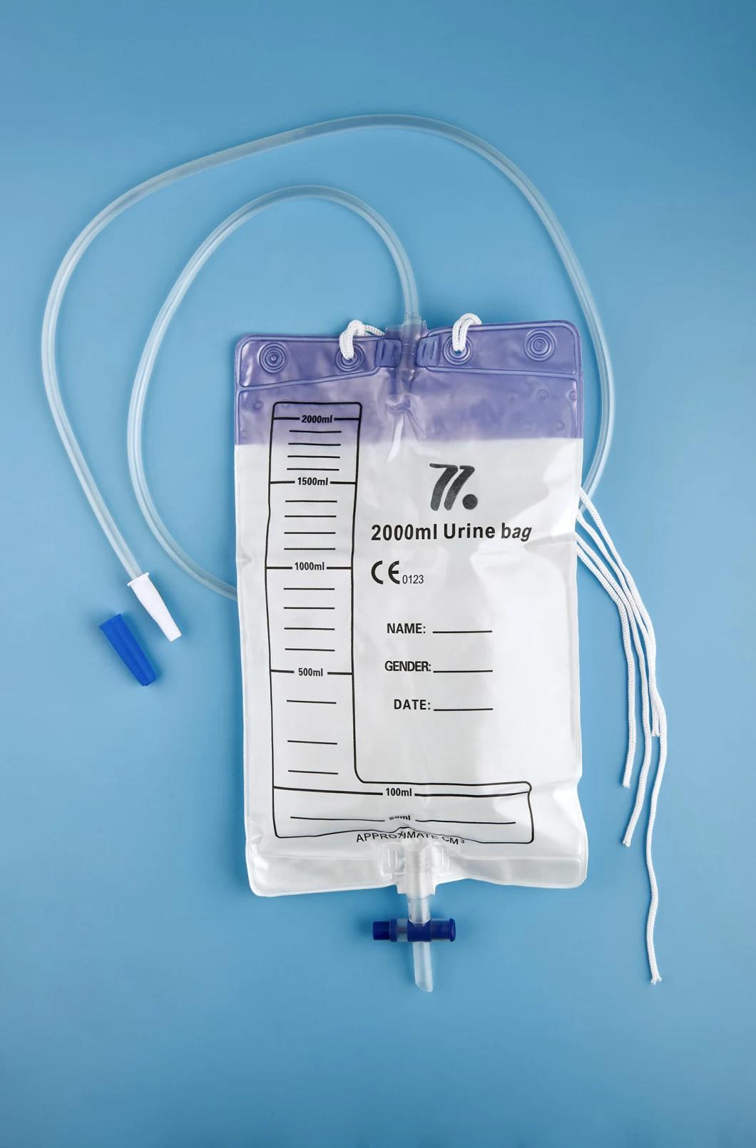 Disposable Urine Bag with Anti-Reflux Valve with CE/FDA Certificate