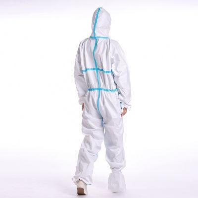 Type 3 Disposable Hospital Safety Isolation Medical Surgical Protective Clothing/Suit/Gown/Coverall