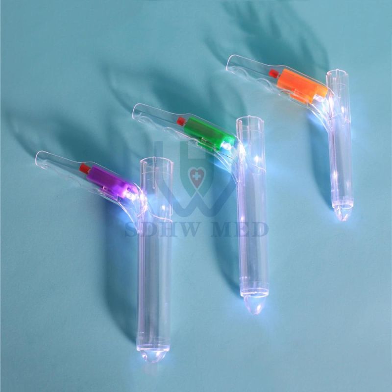 Lighted Anoscope Adult Use Best Quality Proctoscope Battery Disposable Anoscope with Light