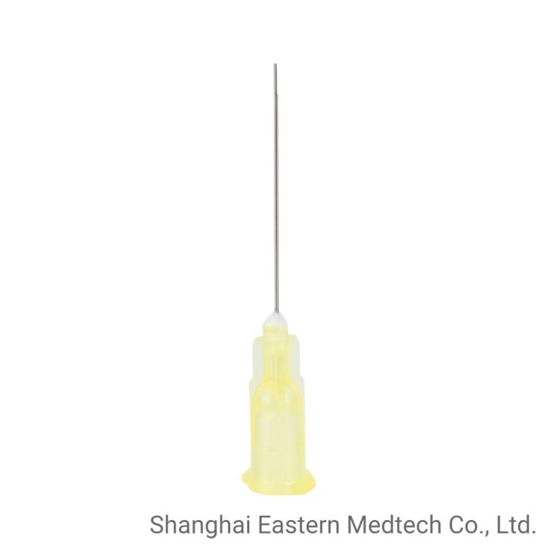 Self Made Cannula International Standard CE ISO Single Use Dental Irrigation Needle Right Angle Type