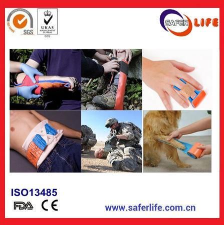 Sam Splint Immobilise Broken Bones Sprain Injuries Leg Arm Splint First Aid Universal Aluminum Splint