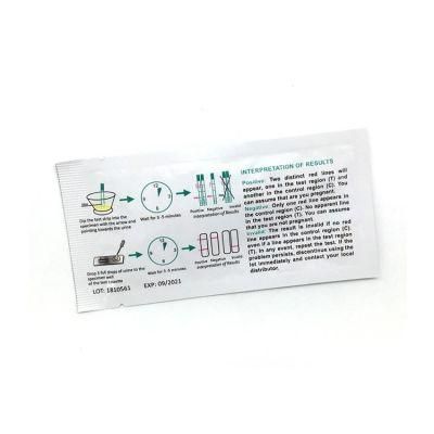 Hot Sale OEM Logo Pregnancy Test Card for CE