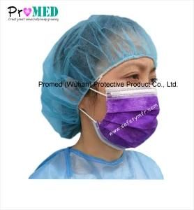 CE EN14683 Approved Splash Resistent Type IIR Nonwoven Medical Surgical Face Mask