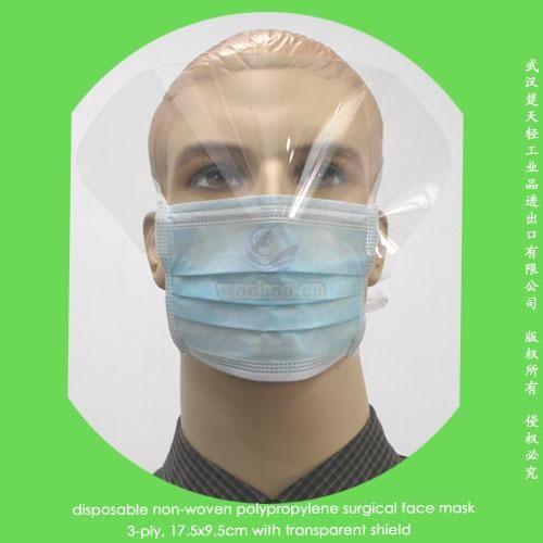 Disposable Earloops & Tie-on 3ply Surgical Face Mask