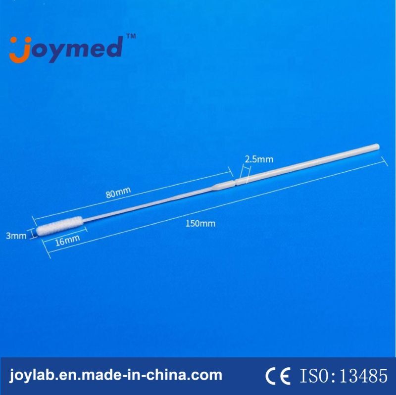 Wholesale Medical Disposable DNA Cells Sampling Swab Oral Nasal Throat Cavities Cells Specimen Collection Nylon Flocked Swab