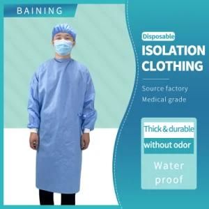 Surgical Gown Operating Coat Disposable Isolation Garment Insulating Clothing