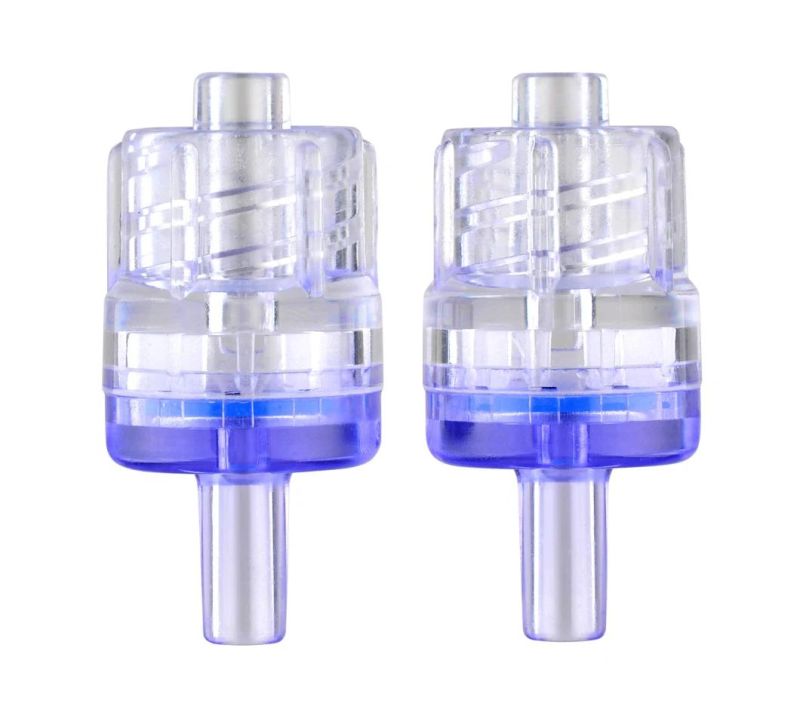 Luer Lock or Luer Slip Needleless Connector for Infusion Set