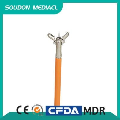 China Manufacturer Medical Single Use Rotatable Biopsy Forceps for Endoscopy Alligator Cup with Needle