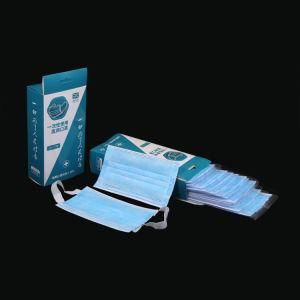 Disposable Medical Face Mask Non- Woven Fabric China Supplier High Quality Mask Disposable Surgical Mask Bagging Package