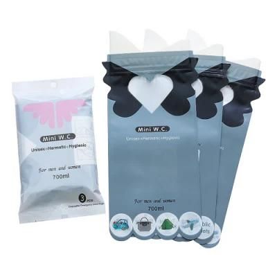 Portable Outdoor Travel Disposable Emergency 700ml Urinate Bags Urinal