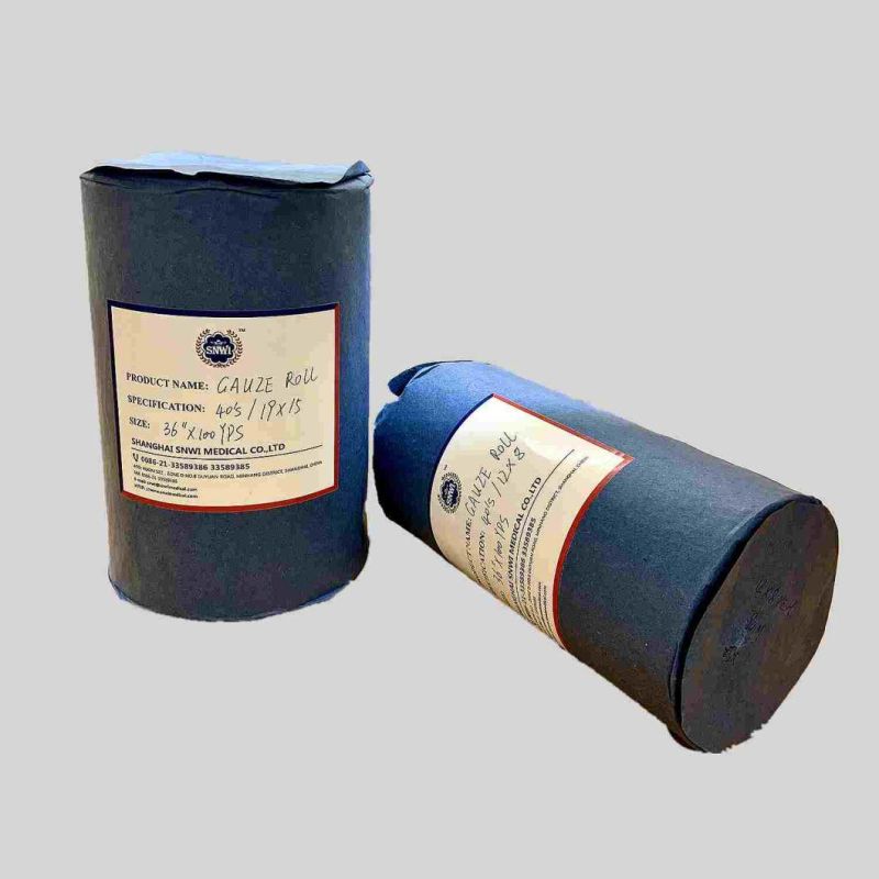 100% Natural Cotton Disposable Medical Absorbent Sterile Gauze Swabs