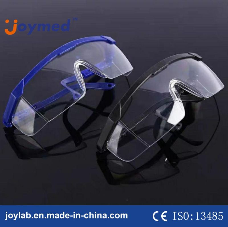 Hot-Selling Medical Protective Eye Glasses Anti Saliva Fog Safety Glasses Goggles for Chemical and Hospital