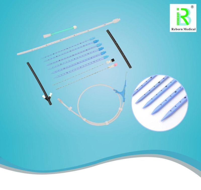 Peel Away Sheath Pcnl Dilator Set Percutaneous Nephrostomy Nephrolithotomy Puncture Needle