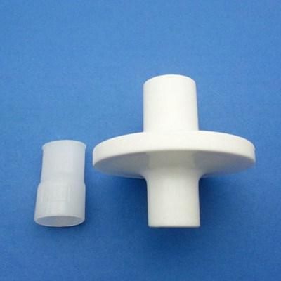 Ethylene Oxide Sterilization Disposable Medical Material Lung Viral Mouthpiece Ptf Spirometry Filter