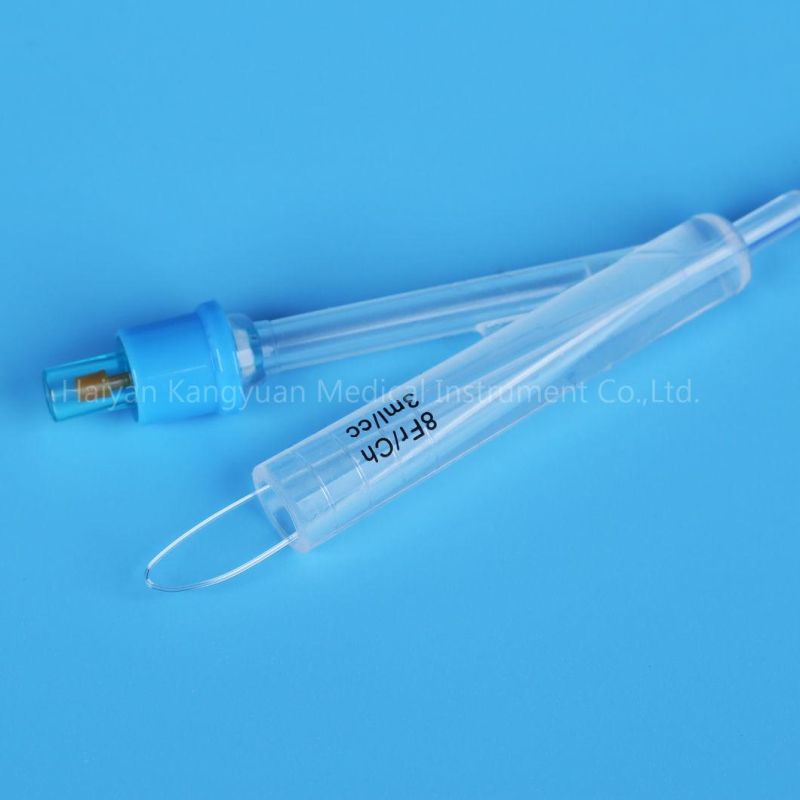 Standard All Silicone Urinary Foley Catheter 2 Way for Single Use Balloon Urethral