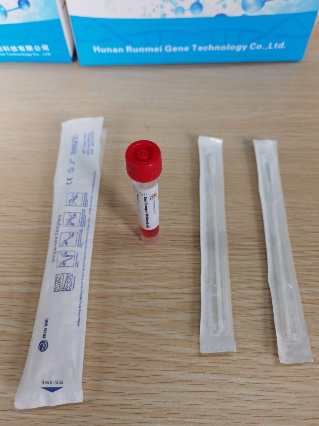 Flocking Sampling Nasopharyngeal Swab or Thoat Swab