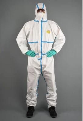 Use Factory Whosale Konzer Microporous Film Hospital Uniforms Protective Suit