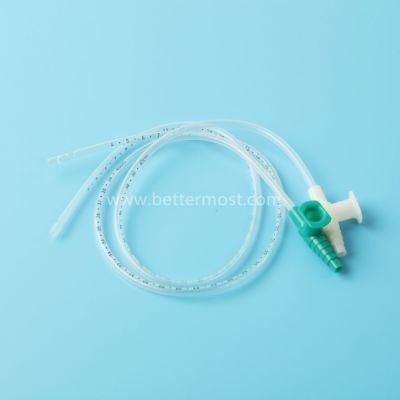 Disposable High Quality Medical PVC Sputum Suction Tube Size Fr6-Fr22