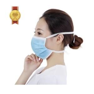 Non Woven 3-Layer PP Surgical Disposable Standard Ventilated Face Mask in Stock