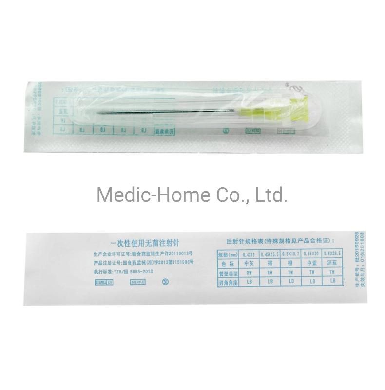 Medical Instrument Disposable Customized Color for Hypodermic Needle