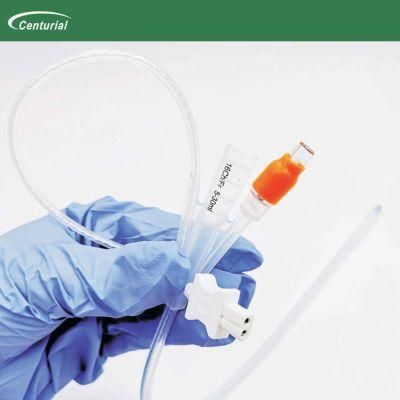 Low Price PVC Silicone Foley Catheter with Temperature Probe for Single Use