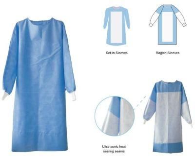 Disposable Gown High Quality AAMI Level 2/3/4 Sterile Disposable Surgical Gown Hospital Medical Gown