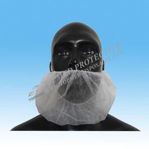 Food Industry Disposable Nylon Blue White Black Beard Cover